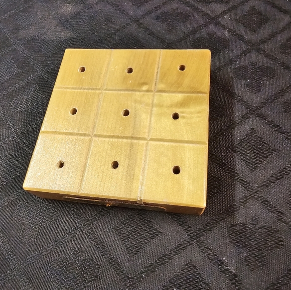 1960's Shackman Wooden Tic-Tac-Toe - Picture 3 of 3